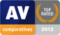 AV Comparatives Top Rated 2012